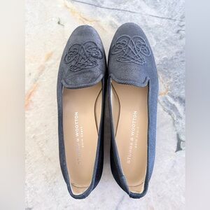 Stubbs & Wootton Women's 9.5 Loafers, Excellent Condition Palm Beach Slippers
